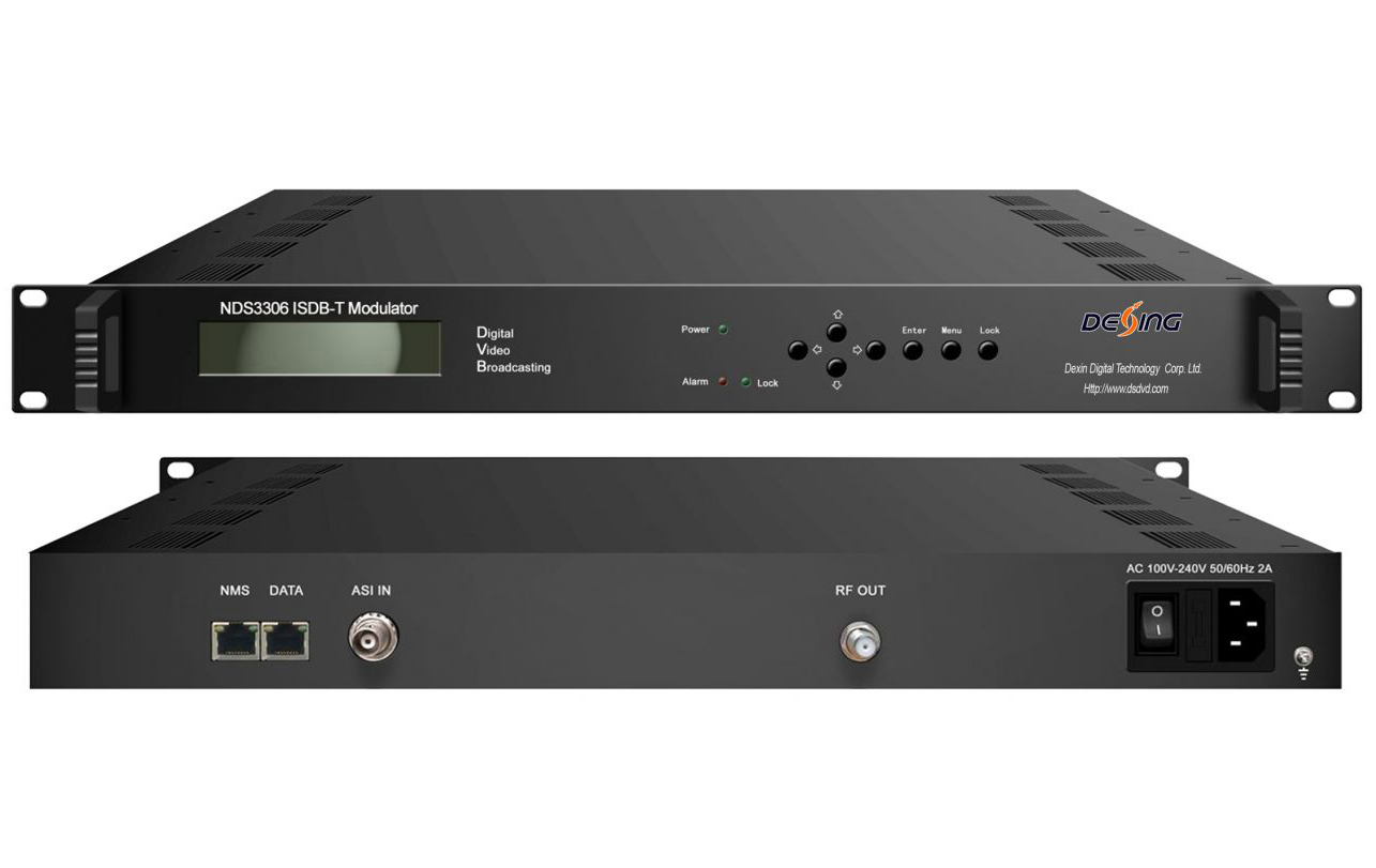 Desing NDS3306 IP to ISDB-T Modulator